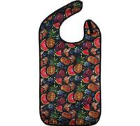 Classic Bib Designs Babero reutilizable para adultos - Unisex - Ideal para comer con bolsillo recogemigajas - Protege la ropa y se puede lavar a máquina