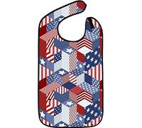 Classic Bib Designs Babero reutilizable para adultos - Unisex - Ideal para comer con bolsillo recogemigajas - Protege la ropa y se puede lavar a máquina