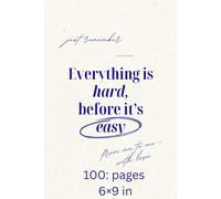 Classic Blank Journal: 6x9 Inch Notebook for Drawing, Doodling, and Creative Writing: 100-Page Minimal Notebook for Artists, Dreamers, and Thinkers - Ideal Gift for Everyday Inspiration