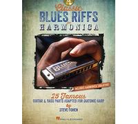 Classic blues riffs harmonica - harmonica - recueil + cd