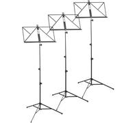 Classic Cantabile 90 Atril Ligero Negro Set de 3, Peso: 1, 15 kg, 5 x 5 cm