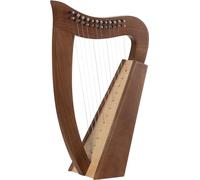 Classic Cantabile Arpa celta de 12 cuerdas - Arpa céltica irlandesa madera de nogal - Con 2 llaves de afinación y bolsa de transporte