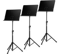 Classic Cantabile Atril de Orquesta Deluxe Set de 3, Peso: 2, 8 kg