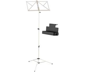Classic Cantabile Atril Light Nickel Set - versión ligera - con funda - in aja de almacenamiento - niquelado