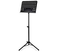 Classic Cantabile atril orquesta chapa perforada Heavy negro