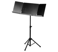 Classic Cantábile Atril orquesta plegable robusto negro