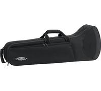 Classic Cantabile Bolsa para trombón infantil - Práctico bolsa acolchado con correas, mochila impermeable y resistente al desgarro -ligero estuche para todos trombones comunes de estudiantes - Negro