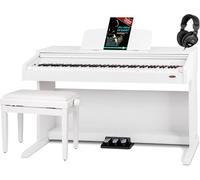 Classic Cantabile DP-210 WM E-Piano blanco mate Set in anco, Soft