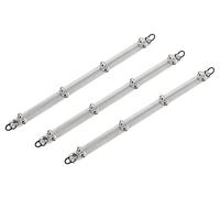 Classic Cantabile Elemento de Anillas para Carpetas de Partituras, compatible con estándar y deluxe. Para fundas transparentes, fácil de colocar con banda elástica. Set ahorro de 3 piezas.