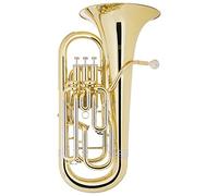 Classic Cantabile EU-1131L Euphonio compensado - de latón, lacado - afinación: Bb - diámetro de campana: 300 mm - calibre: 14 mm - 4 válvulas de bomba - incluye estuche y boquilla