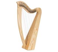 Classic Cantabile H-22 Arpa Celta 22 cuerdas, afinada en Mi bemol mayor, con mecanismo de semitono. Madera de fresno. Incluye funda y 2 llaves de afinación. Altura: 83,5 cm.
