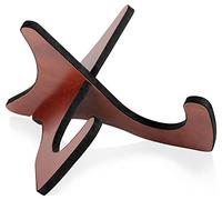 Classic Cantabile HUS-20 - Elegante Soporte de Instrumentos de Madera - Adecuado para Ukelele, Violín y Tambor de Mano - Soporte para Libros de Cocina y Tablets - 2 Piezas, Montaje Muy Fácil