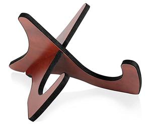 Classic Cantabile HUS-20 - Elegante Soporte de Instrumentos de Madera - Adecuado para Ukelele, Violín y Tambor de Mano - Soporte para Libros de Cocina y Tablets - 2 Piezas, Montaje Muy Fácil