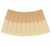 Classic Cantabile KLB-20D Paquete de 10 Cañas para Clarinete en Bb - Grosor: 2,0 - Corte Alemán - Madera de Caña - Empaquetadas Individualmente en Fundas de Plástico