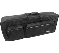 Classic Cantabile KT-D Funda Para Teclado Tamaño D Negra (Dimensiones internas 140 x 40 x 15cm, Acolchado de espuma, Resistente al desgarro y al agua, Correas de mochila ajustables)