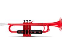 Classic Cantabile KTP-30RD MardiBrass Trompeta Bb de plástico roja