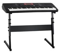 Classic Cantabile LK-290 Set de Seguridad para Teclado: 61 teclas iluminadas sensibles, 580 sonidos, 200 ritmos, soporte en Z con fijación de tornillo.
