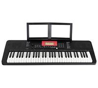 Classic Cantabile LK-290 teclado con 61 teclas iluminadas y sensibles, 580 sonidos, 200 ritmos, conexiones para auriculares, pedal sustain y reproductor MP3, color negro.