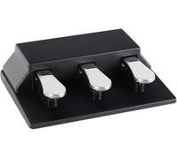 Classic Cantabile LP-Y Unidad de Pedales Triple, transportable, compatible con pianos Yamaha P y DGX, resortes de acero, conector multipin, plástico negro.