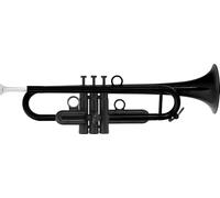 Classic Cantabile PTP-10BK MardiBrass Trompeta En Bb De Plástico Negra