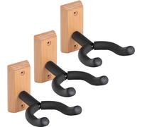 Classic Cantabile Soporte De Pared Para Guitarras De Madera Set De 3