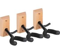 Classic Cantabile Soporte De Pared Para Violines De Madera Set De 3