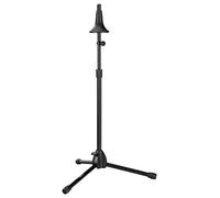 Classic Cantabile Soporte para Trombón PS-2009 - metálico, cono con resorte y regulable en altura, patas con recubrimiento de goma para una posición segura