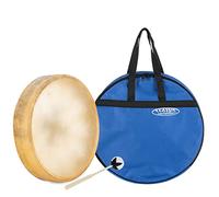 Classic Cantabile TSD-16 Tambor Chamánico Tradicional con Piel de Caballo 16" Set con Bolsa - Diámetro: 41 cm - Profundidad: 8 cm - Efecto Estimulante - Con Sujeción - Incluye Baqueta y Bolsa