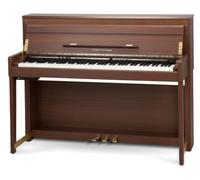 Classic Cantabile UP-1 SM Upright E-Piano Okoume, Teclado con sensor triple | 88 teclas contrapesadas con teclado Graded Hammer, Teclado con superficie Ivory Touch (teclas texturizadas), 7 1/4 octavas