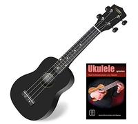 Classic Cantabile US-100 BK Ukulele Soprano Negro Conjunto Incl., 5 cm)