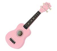 Classic Cantabile US-50 PK Ukelele soprano - Ukelele con 12 trastes - mecánica de guitarra fácil de usar - cuerdas de nylon blancas - rosa