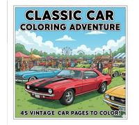 Classic Car Coloring Adventure