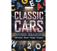Classic Car Word Search For Adults 100 Puzzles