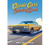 Classic Cars Coloring Book