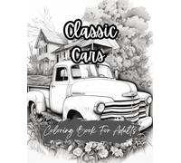 Classic Cars Coloring Book (American Vehicle Garage Coloring Books)