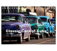 Classic Cars of Cuba (Tischkalender 2026 DIN A5 quer), CALVENDO Monatskalender: 13 klassische amerikanische Oldtimer aus Kuba