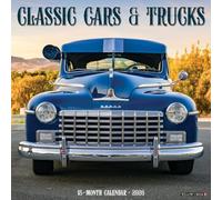 Classic Cars & Trucks 2026 Wall Calendar