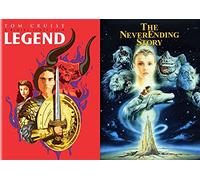 Classic Children's Fantasy Films: Legend (Alternate Limited Edition Pop Art Cover) + The Never-ending Story (DVD Imagination Movie Bundle)