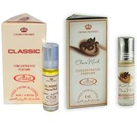 Classic&Choco Concentrated Perfume Oil - 6ml Roll-On, Pack of 2 | Long-Lasting Alcohol-Free Attar for Men & Women | Rich Chocolate & Oriental Fragrance