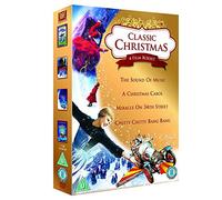 Classic Christmas 4 Film Collection: The Sound of Music, A Christmas Carol, Miracle on 34th Street & Chitty Chitty Bang Bang [DVD] [1965] by Julie Andrews