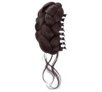 Classic Claw - Soporte para postizo de pelo para eventos, accesorio sintético para moño con ajuste cómodo y fácil aplicación para damas, esposas, damas de honor y salidas nocturnas, 15 cm