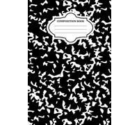 Classic Composition Book: 100 Pages of College Ruled Paper for School and Office: Professional 6" x 9" Notebook with "My Notes" Interior Pages and Minimalist Cover Design