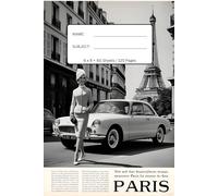 Classic Composition Notebook: 6 x 9 inch | 120 Pages | 60 Sheets | Lined Paper Journal for College, School, Home, Office | Aesthetic Illustration B&W ... Use, Personal Reflexion and Creativity