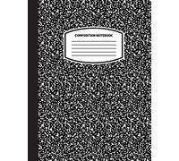 Classic Composition Notebook: (8.5x11) Wide Ruled Lined Paper Notebook Journal (Black) (Notebook for Kids, Teens, Students, Adults) Back to School and Writing Notes