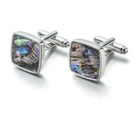 Classic Cufflinks Party Wedding Suit Shirt Buttons Natural Mother Abalone Cuff Links Individual