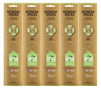 Classic de varillas de incienso Gonesh - nº 7 Perfumes de maravillas terrenales 5 paquetes (100 total)
