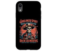 Classic Día de los Muertos Espíritu Gunslinger Mexicano Carcasa para iPhone XR