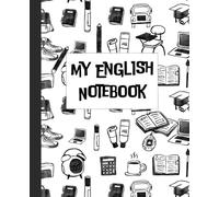 Classic English Language Composition Notebook 7.5" x 9.25". Perfect for Writing, Grammar Practice, and Vocabulary Building.
