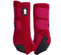Classic Equine Legacy2 Hind Botas protectoras 2 Pack Carmesí M