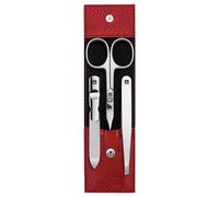 ZWILLING Estuche de manicura clásico 3 piezas en rojo